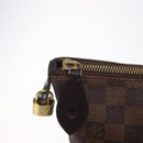 LOUIS VUITTON Damier Ebene Jena MM Tote Bag N41013 LV Auth BA3760-15