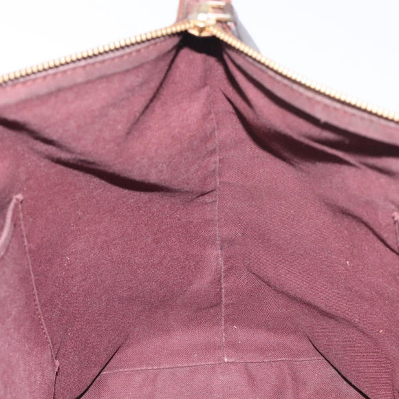 LOUIS VUITTON Damier Ebene Jena MM Tote Bag N41013 LV Auth BA3760