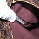 LOUIS VUITTON Damier Ebene Jena MM Tote Bag N41013 LV Auth BA3760-24