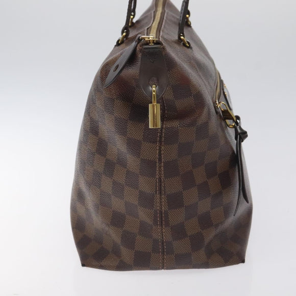 LOUIS VUITTON Damier Ebene Jena MM Tote Bag N41013 LV Auth BA3760