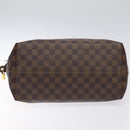 LOUIS VUITTON Damier Ebene Jena MM Tote Bag N41013 LV Auth BA3760-9