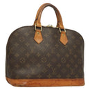 LOUIS VUITTON Monogram Alma Hand Bag M51130 LV Auth BA3764-1