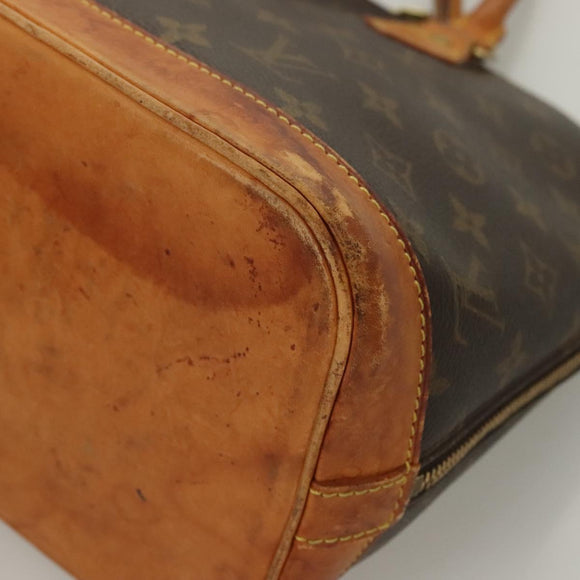 LOUIS VUITTON Monogram Alma Hand Bag M51130 LV Auth BA3764