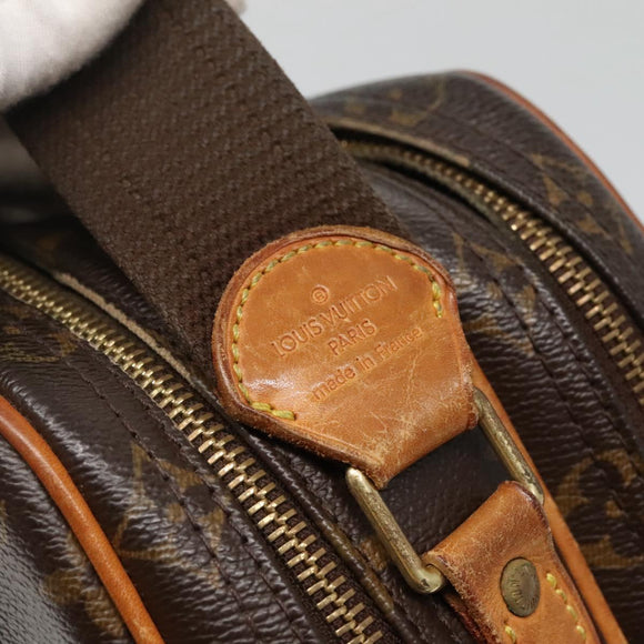 LOUIS VUITTON Monogram Reporter PM Shoulder Bag M45254 LV Auth BA3768