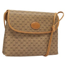 GUCCI Micro GG Supreme Shoulder Bag PVC Beige Gold 49 001 5548 Auth BA3774-1