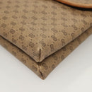 GUCCI Micro GG Supreme Shoulder Bag PVC Beige Gold 49 001 5548 Auth BA3774-11