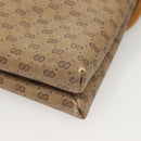 GUCCI Micro GG Supreme Shoulder Bag PVC Beige Gold 49 001 5548 Auth BA3774-13