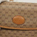 GUCCI Micro GG Supreme Shoulder Bag PVC Beige Gold 49 001 5548 Auth BA3774-14