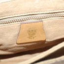 GUCCI Micro GG Supreme Shoulder Bag PVC Beige Gold 49 001 5548 Auth BA3774-16