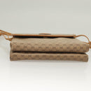 GUCCI Micro GG Supreme Shoulder Bag PVC Beige Gold 49 001 5548 Auth BA3774-9
