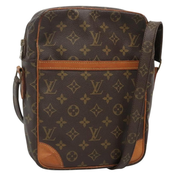 LOUIS VUITTON Monogram Danube MM Shoulder Bag M45264 LV Auth BA3779
