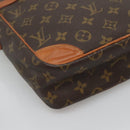 LOUIS VUITTON Monogram Danube MM Shoulder Bag M45264 LV Auth BA3779-15