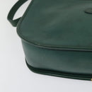 GUCCI Shoulder Bag Leather Green Gold 001 084 1036 Auth BA3781-9