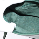 GUCCI Shoulder Bag Leather Green Gold 001 084 1036 Auth BA3781-20