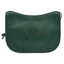 GUCCI Shoulder Bag Leather Green Gold 001 084 1036 Auth BA3781-13