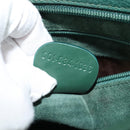 GUCCI Shoulder Bag Leather Green Gold 001 084 1036 Auth BA3781-12