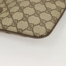 GUCCI GG Supreme Web Sherry Line Bag PVC Beige Gold 904 02 047 Auth BA3784-16