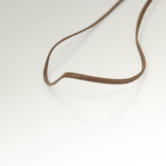 GUCCI GG Supreme Web Sherry Line Bag PVC Beige Gold 904 02 047 Auth BA3784