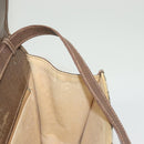 GUCCI GG Supreme Web Sherry Line Shoulder Bag PVC Beige Gold Auth BA3785-19