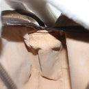 GUCCI GG Supreme Web Sherry Line Bag PVC Beige Gold 89 02 066 Auth BA3786-20