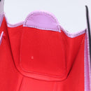 CELINE Shoulder Bag Leather Purple Silver Auth BA3789-19