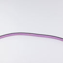 CELINE Shoulder Bag Leather Purple Silver Auth BA3789-8