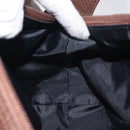 GIVENCHY Shoulder Bag Canvas Bordeaux Gold Auth BA3790-18