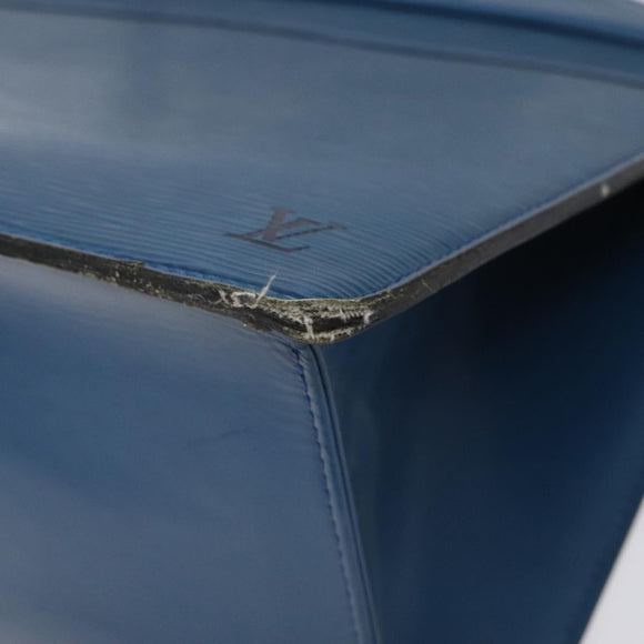 LOUIS VUITTON Epi Riviera Hand Bag Blue M48185 LV Auth BA3792