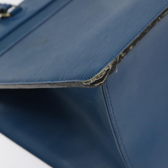 LOUIS VUITTON Epi Riviera Hand Bag Blue M48185 LV Auth BA3792