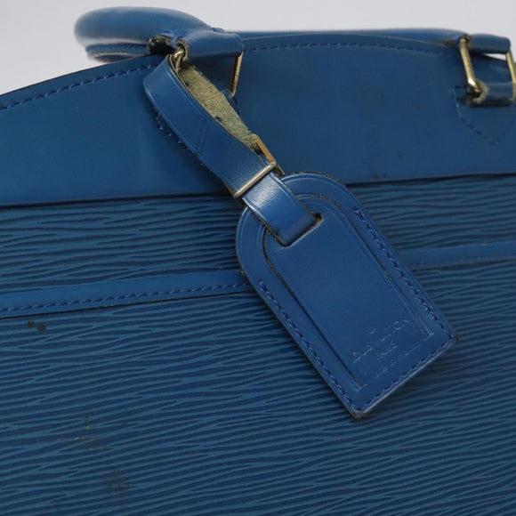 LOUIS VUITTON Epi Riviera Hand Bag Blue M48185 LV Auth BA3792