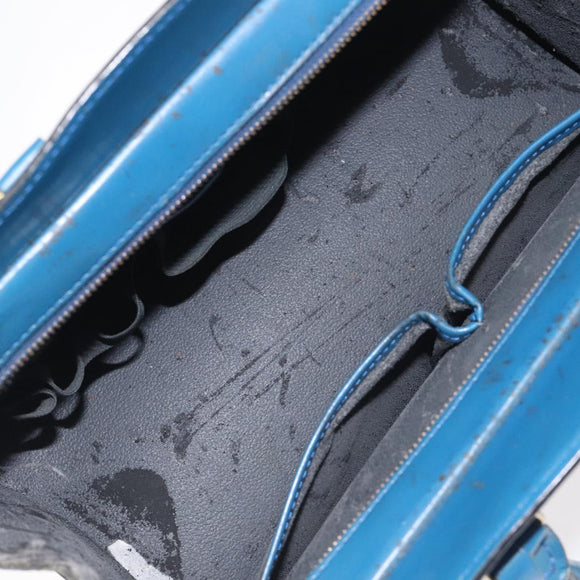 LOUIS VUITTON Epi Riviera Hand Bag Blue M48185 LV Auth BA3792