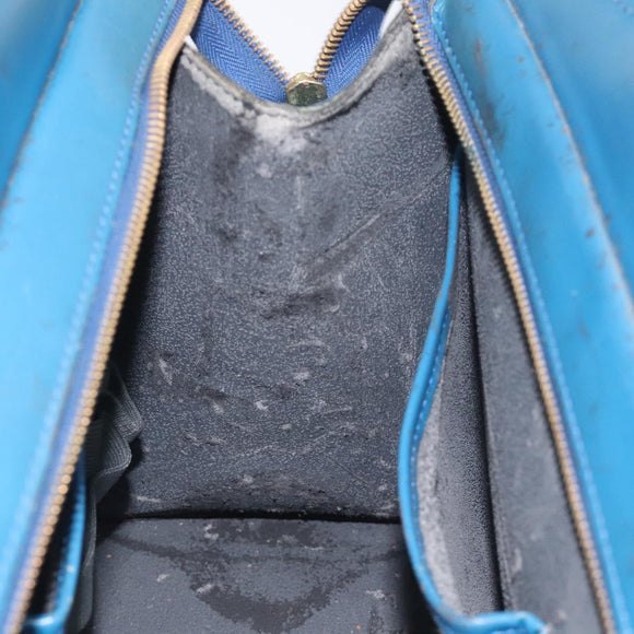 LOUIS VUITTON Epi Riviera Hand Bag Blue M48185 LV Auth BA3792