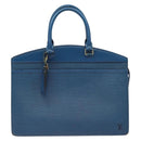 LOUIS VUITTON Epi Riviera Hand Bag Blue M48185 LV Auth BA3792-13