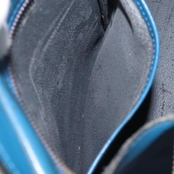 LOUIS VUITTON Epi Riviera Hand Bag Blue M48185 LV Auth BA3792