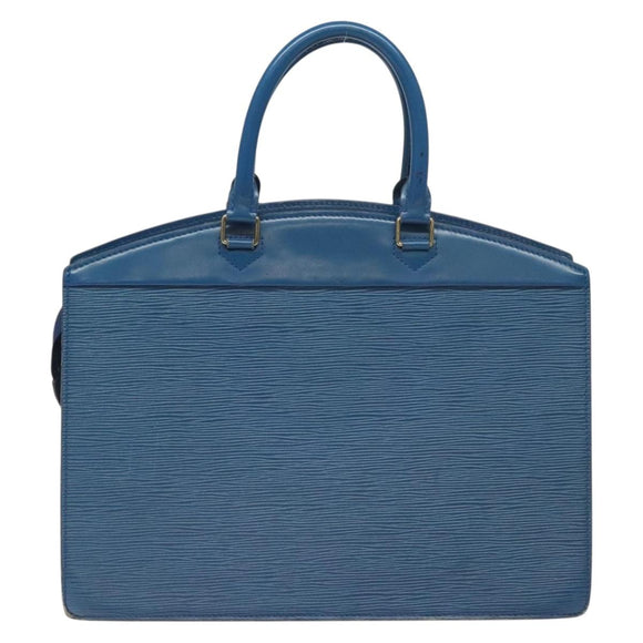 LOUIS VUITTON Epi Riviera Hand Bag Blue M48185 LV Auth BA3792