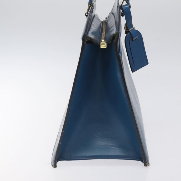 LOUIS VUITTON Epi Riviera Hand Bag Blue M48185 LV Auth BA3792