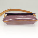 LOUIS VUITTON Monogram Vernis Thompson Street Bag Viole M91095 LV Auth BA3794-5