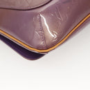 LOUIS VUITTON Monogram Vernis Thompson Street Bag Viole M91095 LV Auth BA3794-17