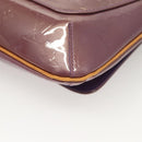 LOUIS VUITTON Monogram Vernis Thompson Street Bag Viole M91095 LV Auth BA3794-18