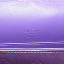 LOUIS VUITTON Monogram Vernis Thompson Street Bag Viole M91095 LV Auth BA3794-21