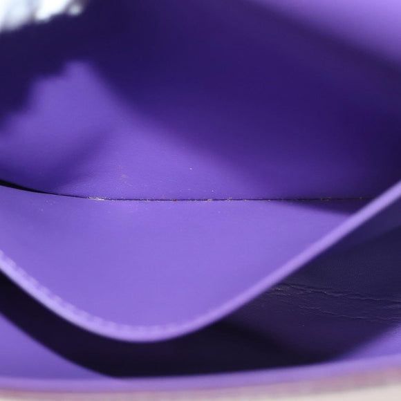 LOUIS VUITTON Monogram Vernis Thompson Street Bag Viole M91095 LV Auth BA3794