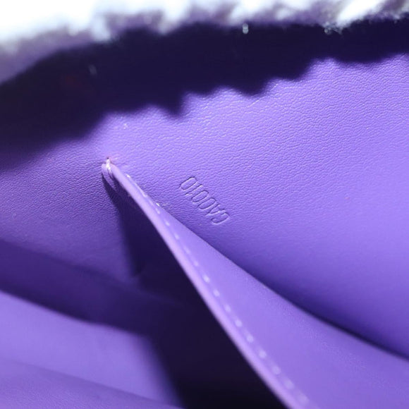 LOUIS VUITTON Monogram Vernis Thompson Street Bag Viole M91095 LV Auth BA3794