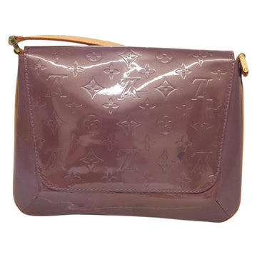 LOUIS VUITTON Monogram Vernis Thompson Street Bag Viole M91095 LV Auth BA3794 - 0