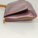 LOUIS VUITTON Monogram Vernis Thompson Street Bag Viole M91095 LV Auth BA3794-4