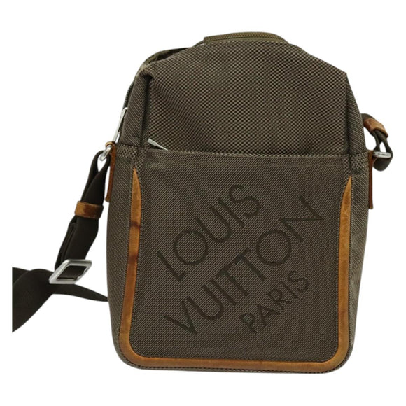 LOUIS VUITTON Damier Geant Citadan NM Bag Brown Tail M93224 LV Auth BA3796