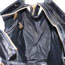 CHANEL COCO Mark Chain Shoulder Bag Patent Leather Black Gold CC Auth BA3798-19