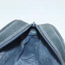 GUCCI GG Plus Supreme Shoulder Bag PVC Navy Gold Auth BA3799-19