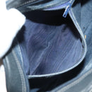 GUCCI GG Plus Supreme Shoulder Bag PVC Navy Gold Auth BA3799-12