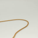 SAINT LAURENT Betty Chain Shoulder Bag Leather Light Blue Gold Auth BA3801-14