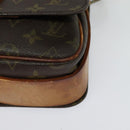 LOUIS VUITTON Monogram Cartouchiere MM Shoulder Bag Vintage M51253 Auth BA3803-11